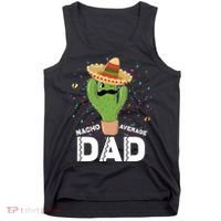 Funny Nacho Average Dad Tank Top thumb 0