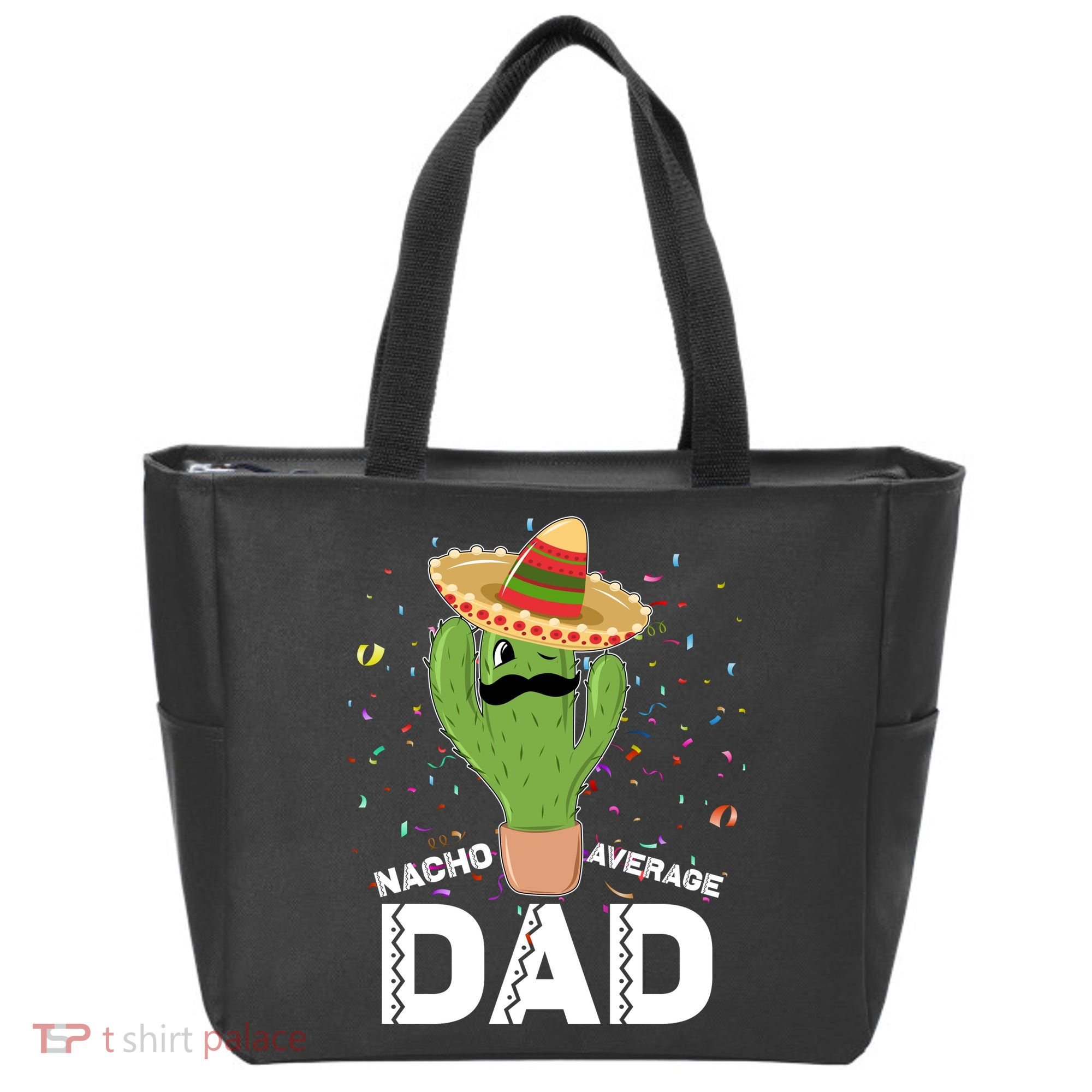 Funny Nacho Average Dad Tote Bag