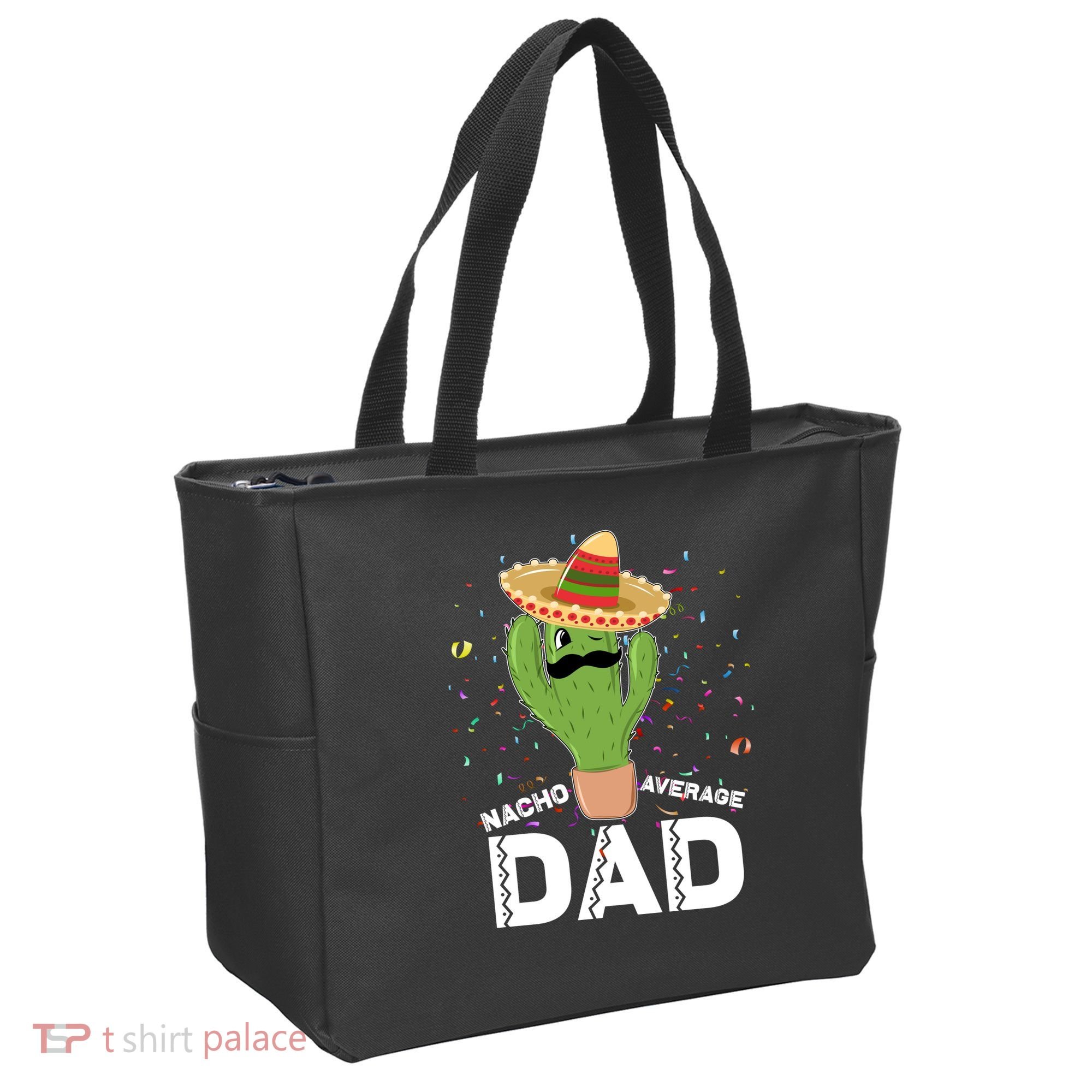 Funny Nacho Average Dad Tote Bag