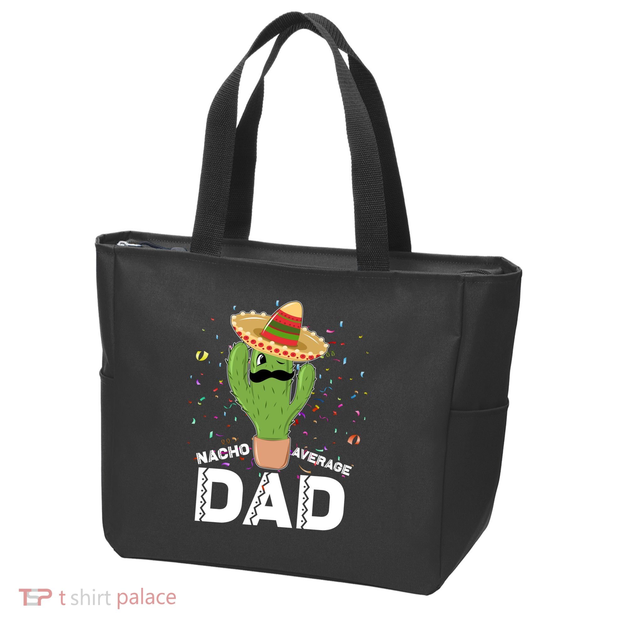 Funny Nacho Average Dad Tote Bag