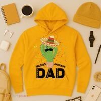 Funny Nacho Average Dad Hoodie thumb 3