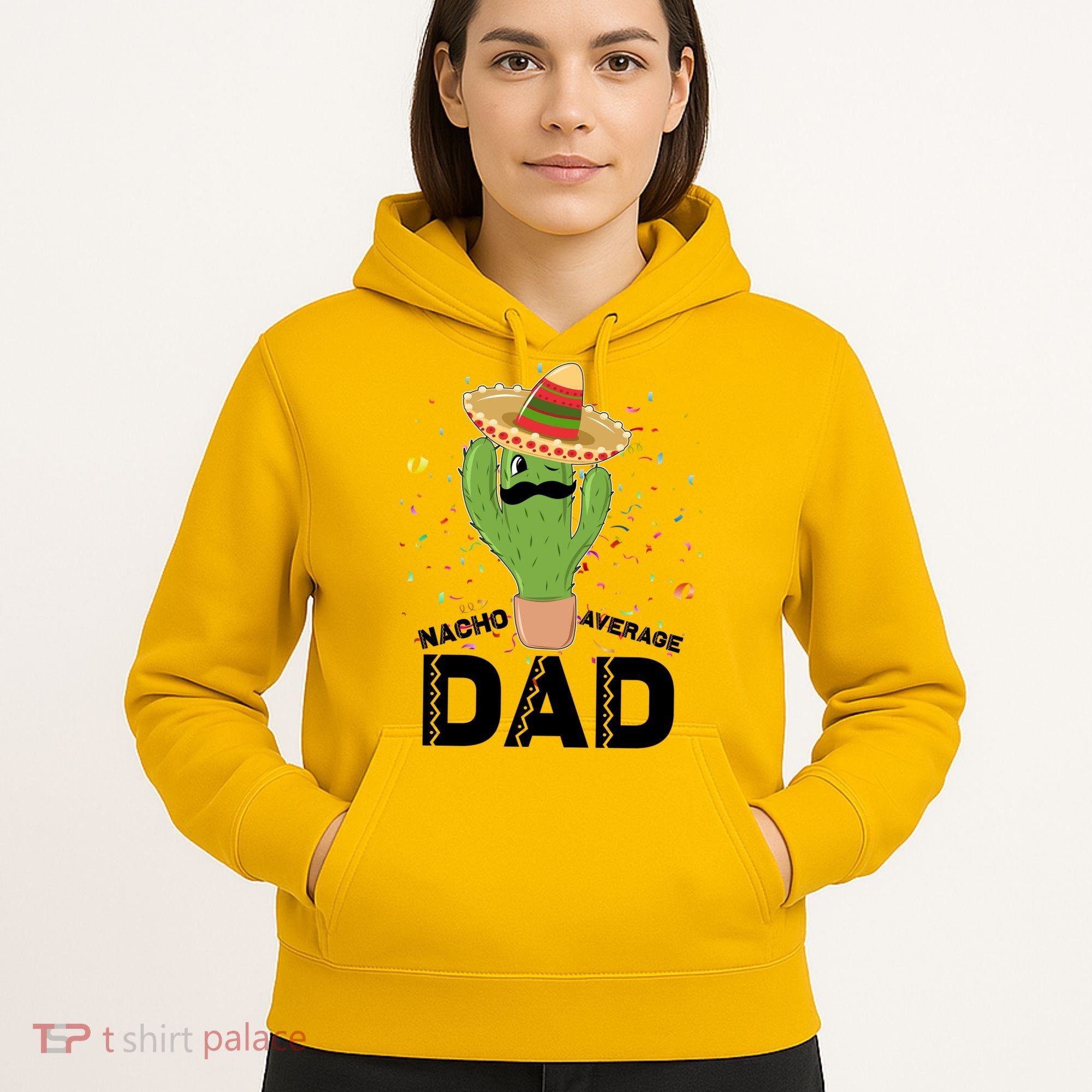 Funny Nacho Average Dad Hoodie