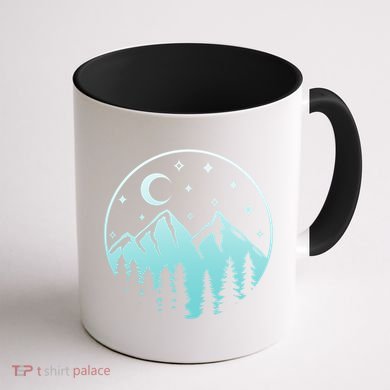 Forest Nature Adventure Life In Mountains Hiking Coffee Mug back