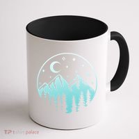 Forest Nature Adventure Life In Mountains Hiking Coffee Mug thumb 1