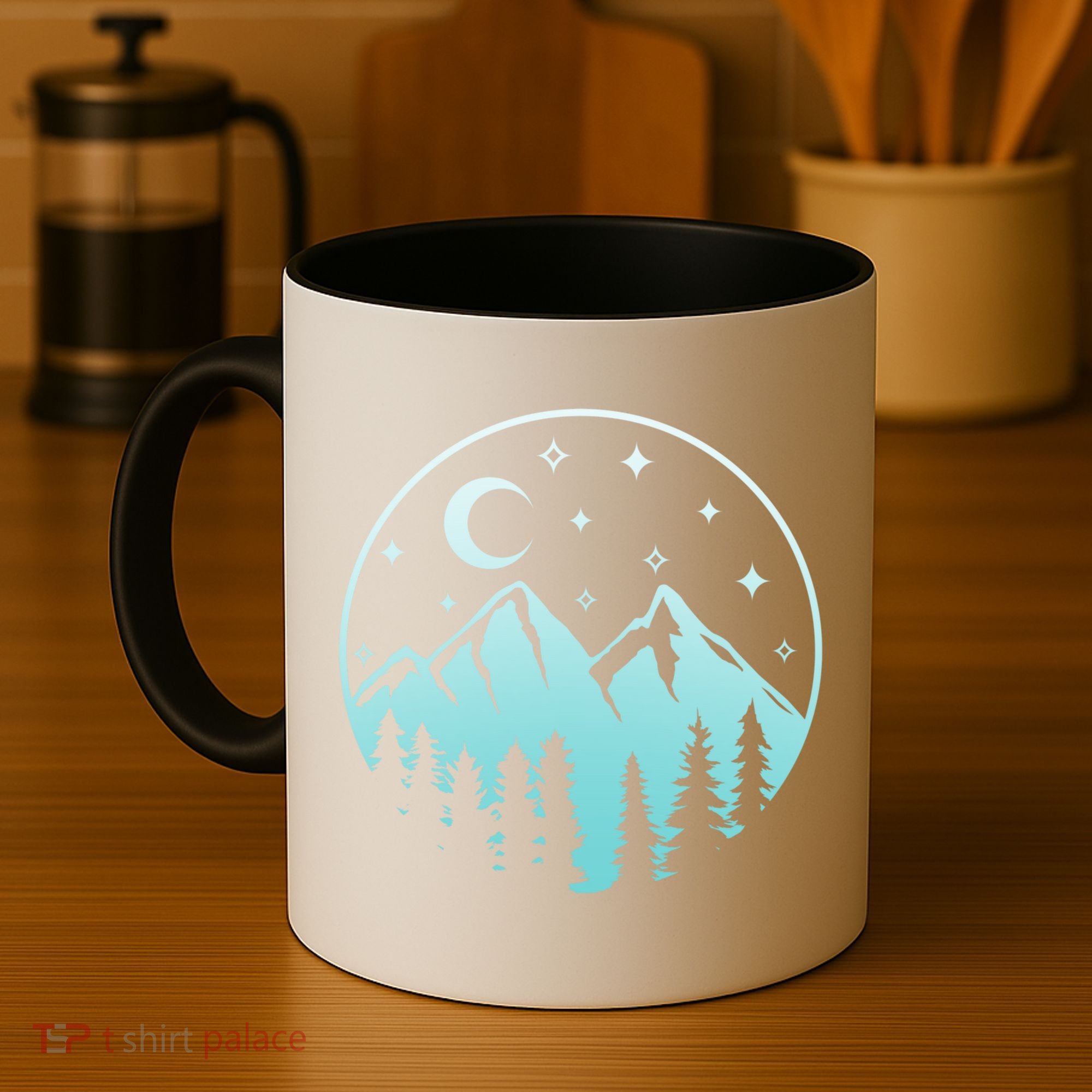 Forest Nature Adventure Life In Mountains Hiking Coffee Mug