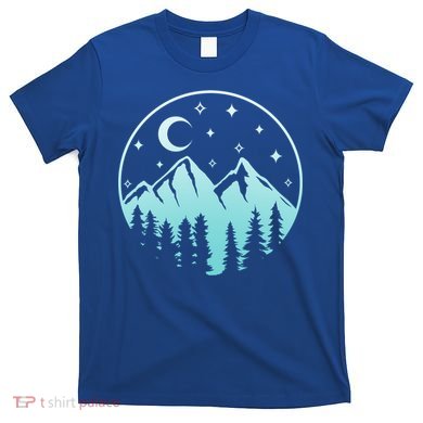 Forest Nature Adventure Life In Mountains Hiking T-Shirt
