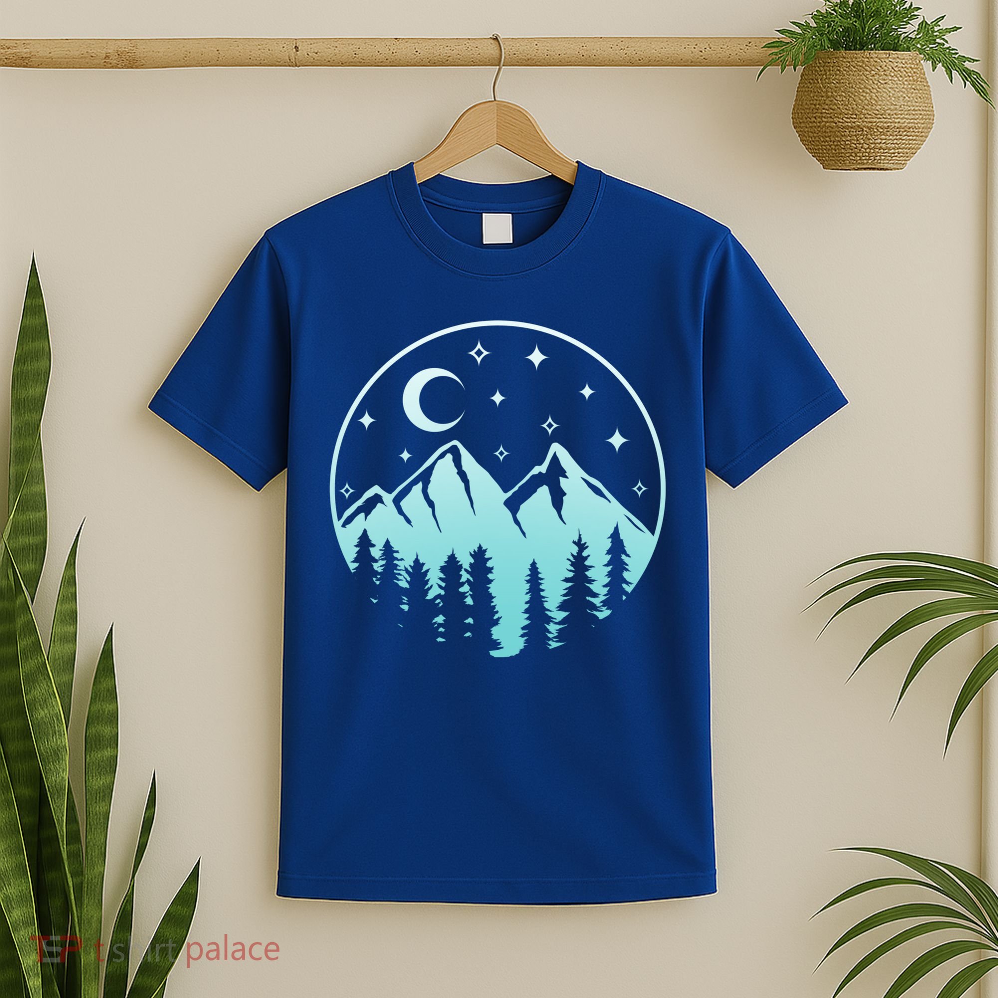 Forest Nature Adventure Life In Mountains Hiking T-Shirt