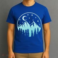 Forest Nature Adventure Life In Mountains Hiking T-Shirt thumb 3