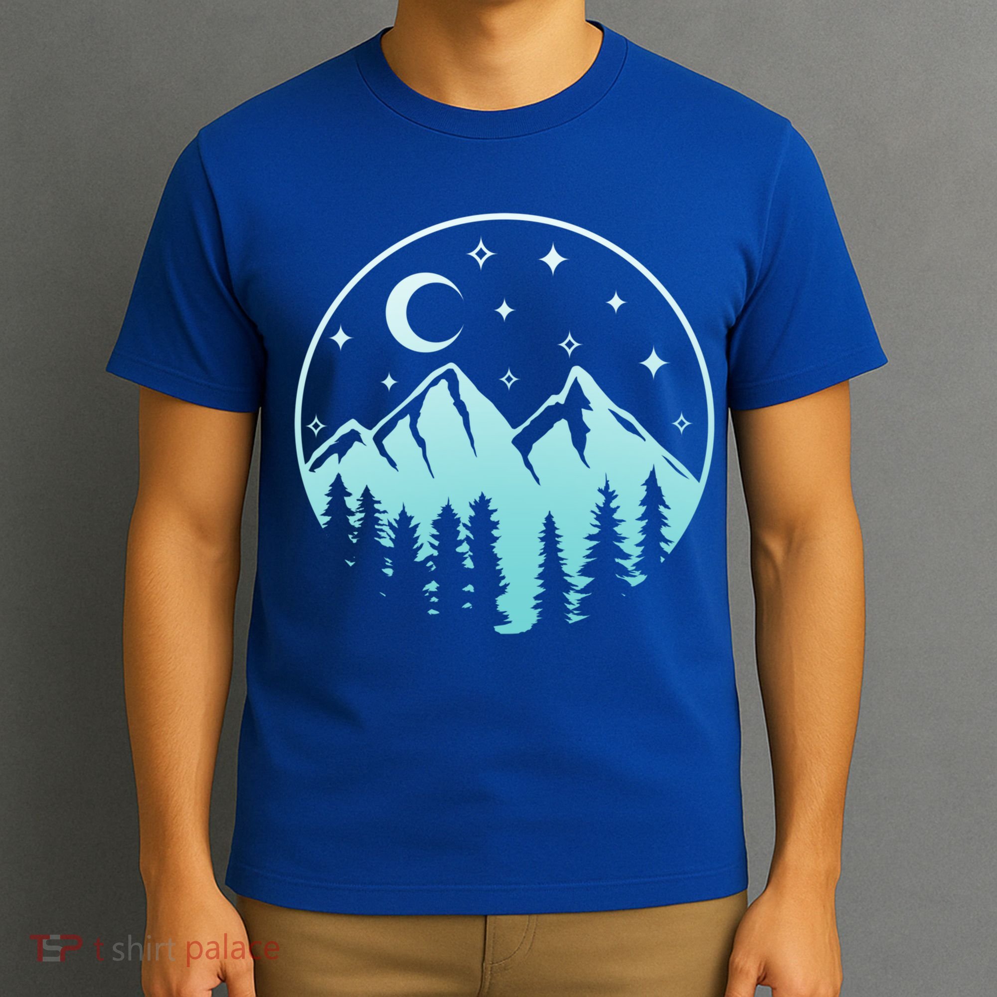 Forest Nature Adventure Life In Mountains Hiking T-Shirt
