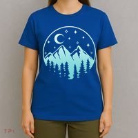 Forest Nature Adventure Life In Mountains Hiking T-Shirt thumb 4