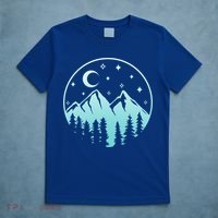 Forest Nature Adventure Life In Mountains Hiking T-Shirt thumb 5