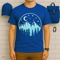 Forest Nature Adventure Life In Mountains Hiking T-Shirt thumb 6