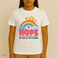 Funny Nope Absolutely Not No Can Do My Friend T-Shirt thumb 4