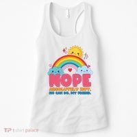 Funny Nope Absolutely Not No Can Do My Friend Women's Tank Top thumb 0
