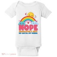 Funny Nope Absolutely Not No Can Do My Friend Baby Bodysuit thumb 0