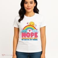 Funny Nope Absolutely Not No Can Do My Friend Women's T-Shirt thumb 4