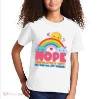 Funny Nope Absolutely Not No Can Do My Friend Kids T-Shirt thumb 2