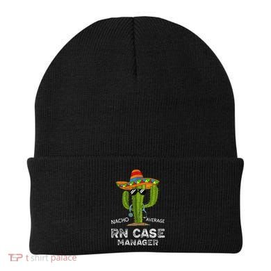 Funny Nacho Average Nurse RN Case Manager For Women Beanie
