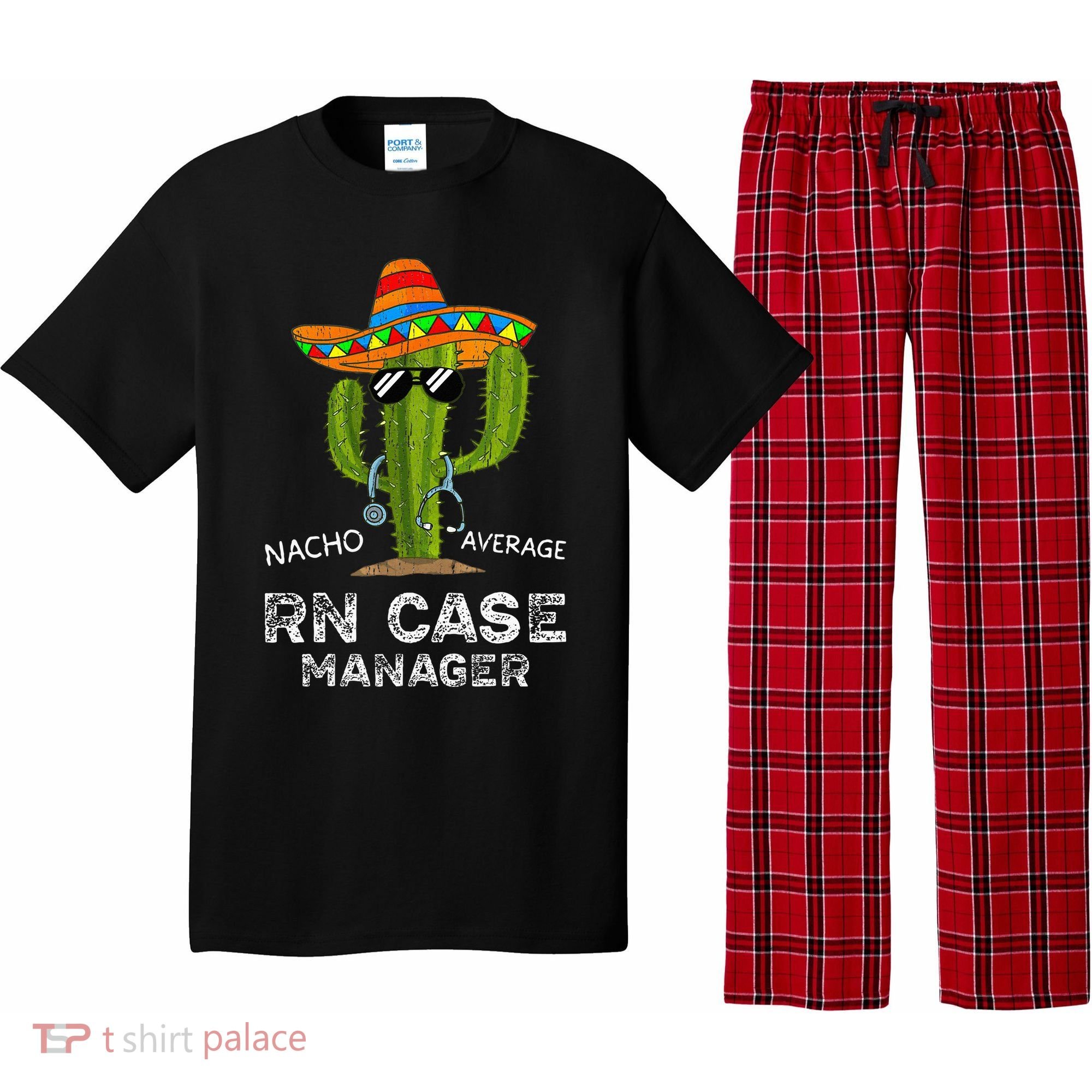 Funny Nacho Average Nurse RN Case Manager For Women Pajama Set