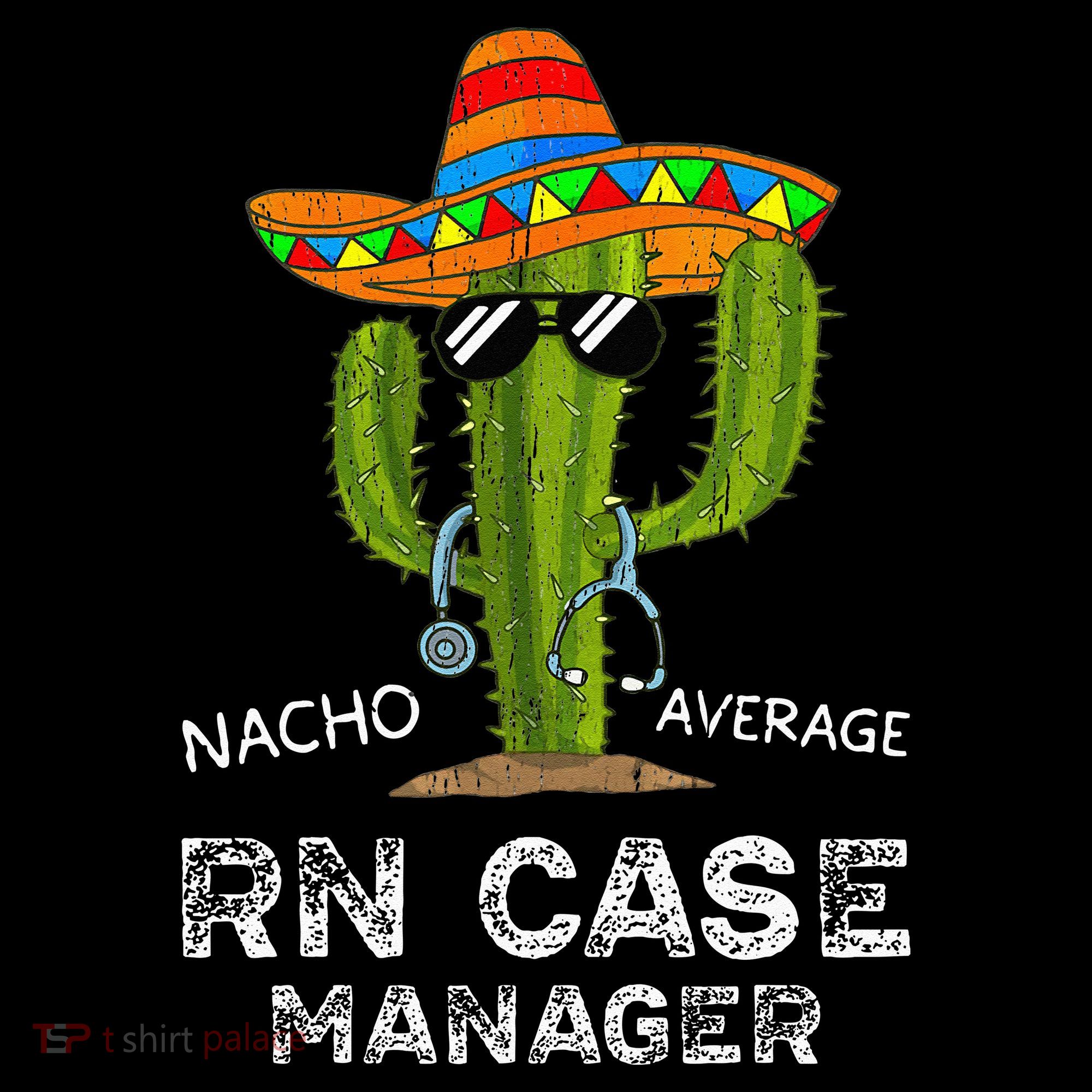 Funny Nacho Average Nurse RN Case Manager For Women Mousepad