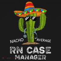 Funny Nacho Average Nurse RN Case Manager For Women Ornament thumb 1