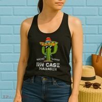 Funny Nacho Average Nurse RN Case Manager For Women Women's Tank Top thumb 2