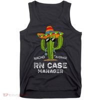 Funny Nacho Average Nurse RN Case Manager For Women Tank Top thumb 0