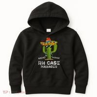 Funny Nacho Average Nurse RN Case Manager For Women Kids Hoodie thumb 0