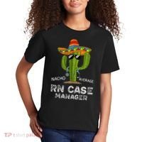 Funny Nacho Average Nurse RN Case Manager For Women Kids T-Shirt thumb 2