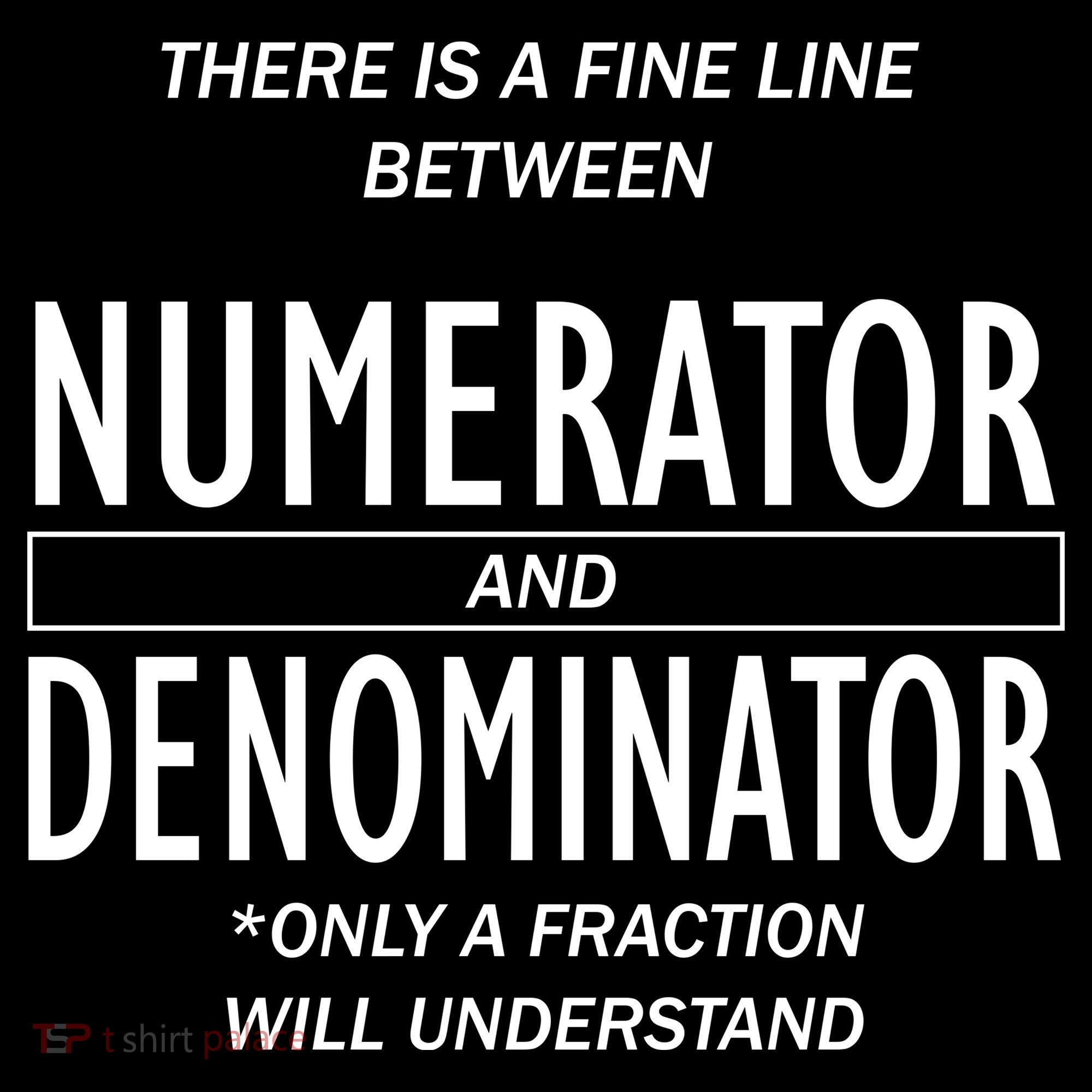 Funny Numerator And Denominator Math Fraction Women's Hoodie