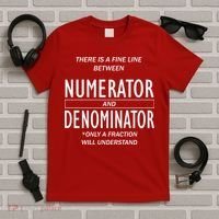 Funny Numerator And Denominator Math Fraction T-Shirt thumb 5
