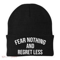 Fear Nothing And Regret Less Beanie thumb 0