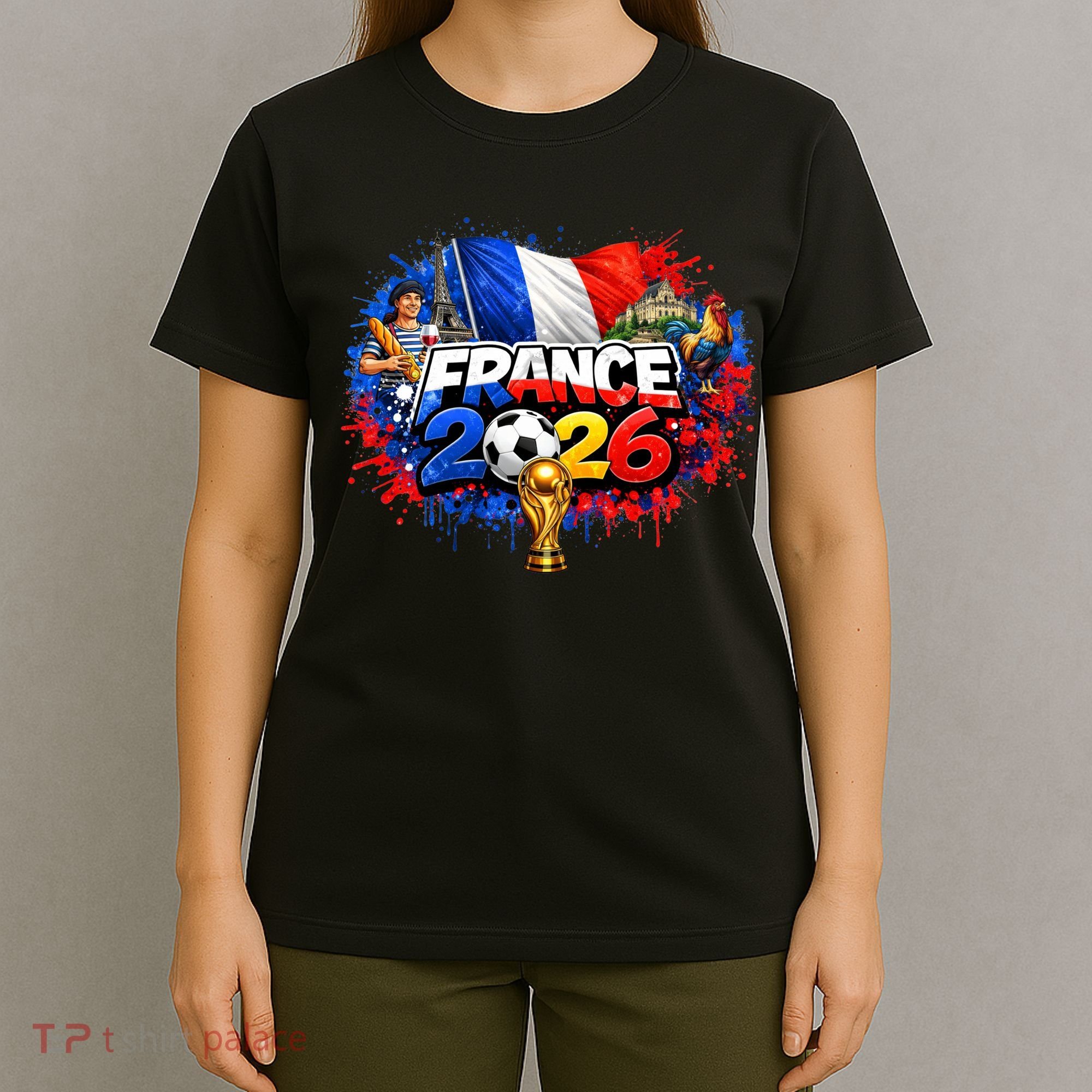 FRANCE North America Soccer Tournament 2026 T-Shirt