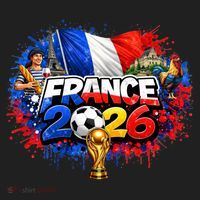 FRANCE North America Soccer Tournament 2026 Beanie thumb 2