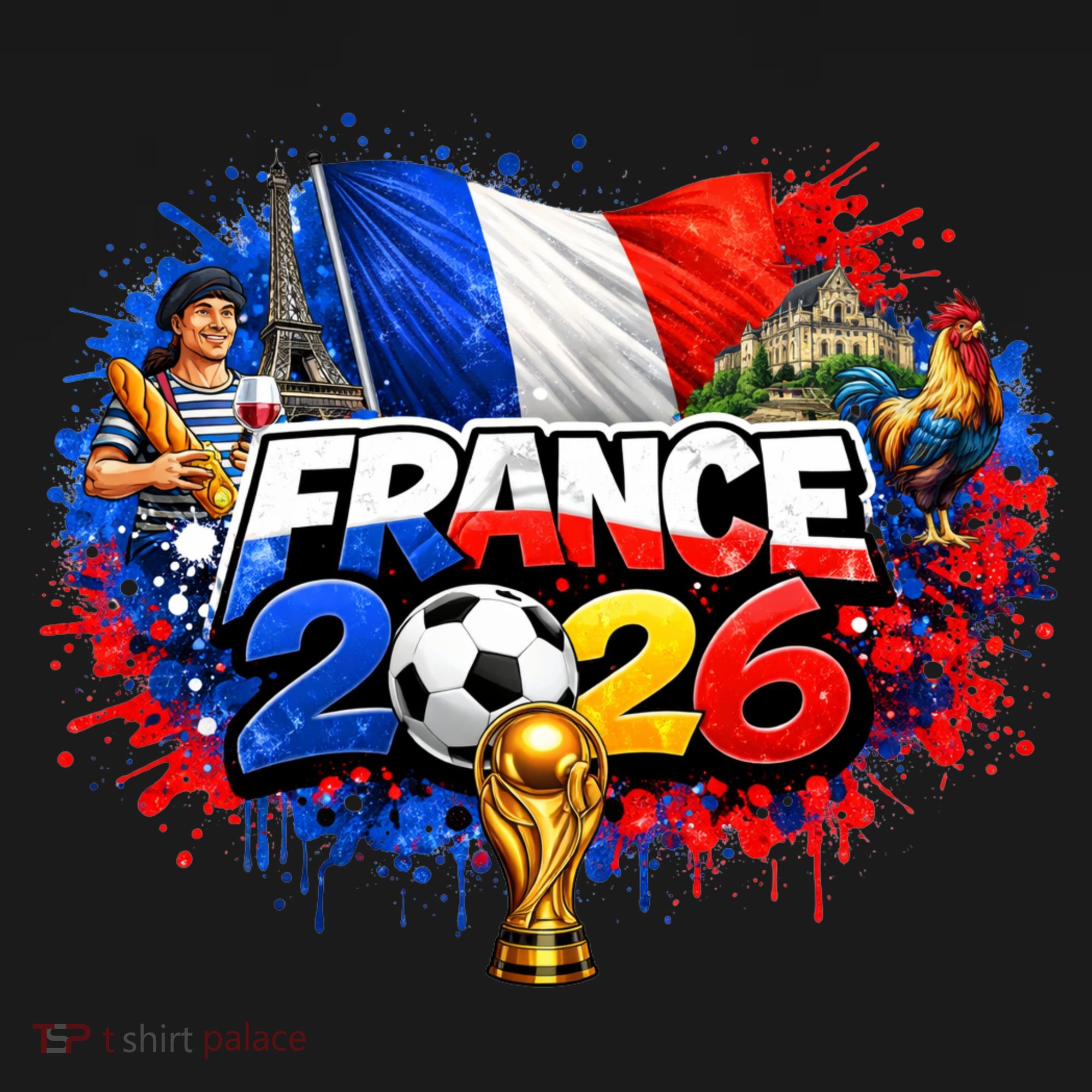 FRANCE North America Soccer Tournament 2026 Women's Tank Top