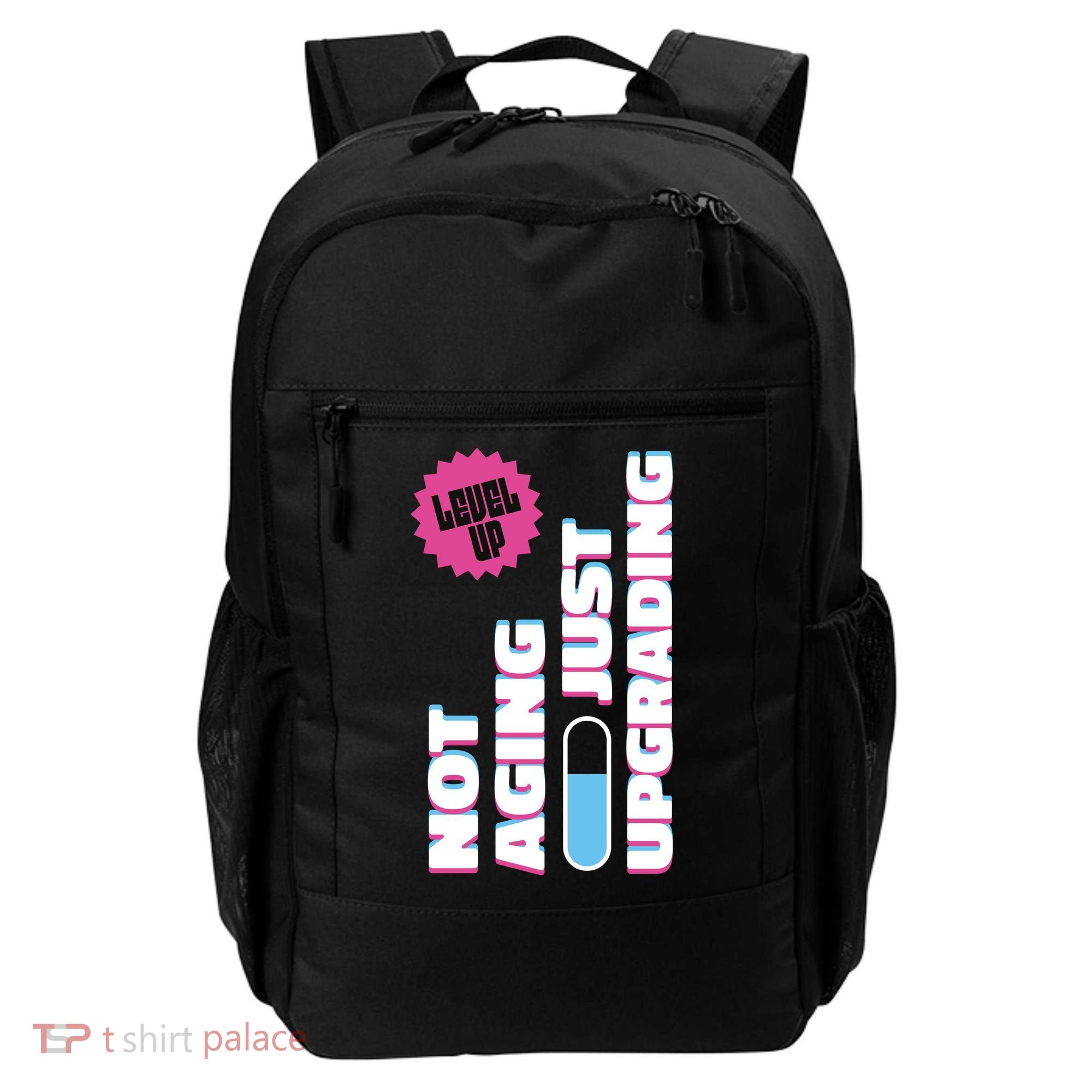Funny Not Aging Birthday Quote Backpack