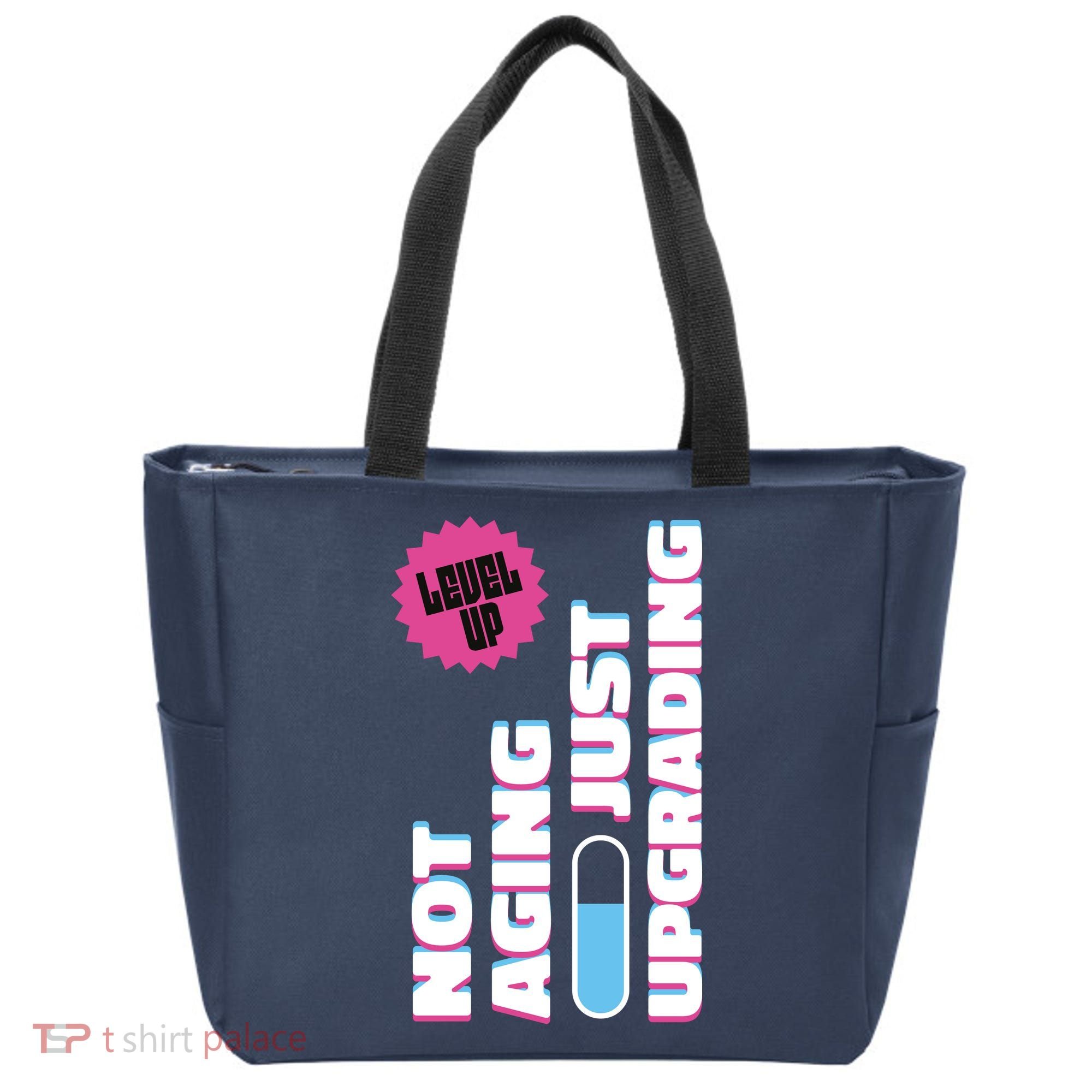 Funny Not Aging Birthday Quote Tote Bag