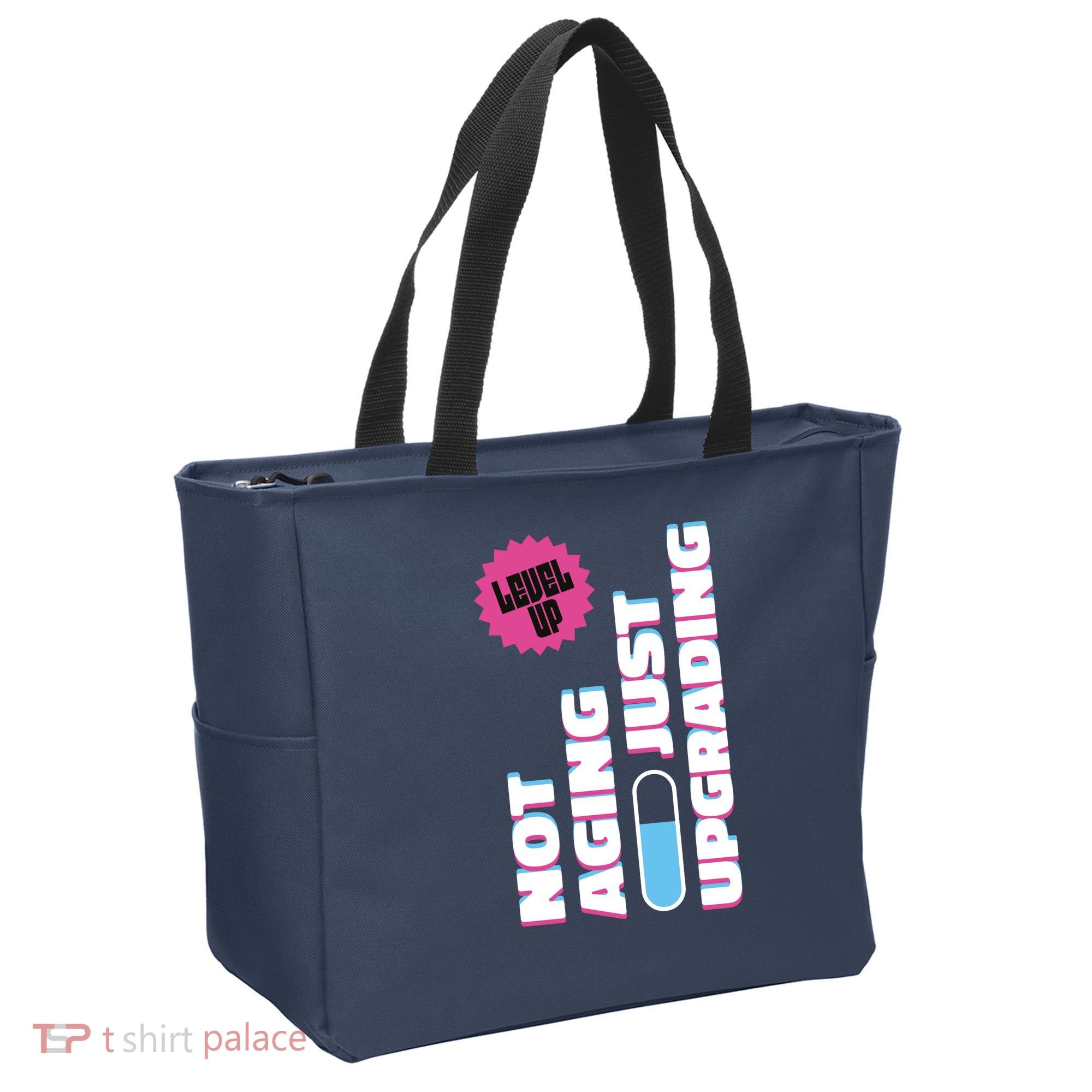 Funny Not Aging Birthday Quote Tote Bag