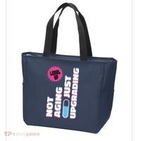 Funny Not Aging Birthday Quote Tote Bag thumb 3