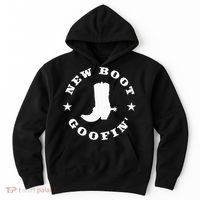 Funny New Boot Goofin Cowboy Boot Meme Quote Hoodie thumb 0