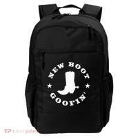Funny New Boot Goofin Cowboy Boot Meme Quote Backpack thumb 0