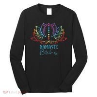 Funny Namaste Bitches Spiritual Sarcasm Zen Yoga Lover Gift Long Sleeve Shirt thumb 0