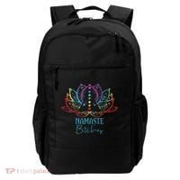 Funny Namaste Bitches Spiritual Sarcasm Zen Yoga Lover Gift Backpack thumb 0