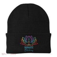 Funny Namaste Bitches Spiritual Sarcasm Zen Yoga Lover Gift Beanie thumb 0