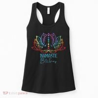 Funny Namaste Bitches Spiritual Sarcasm Zen Yoga Lover Gift Women's Tank Top thumb 0