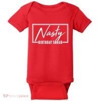 Funny Nasty Birthday Squad Matching Group Shirts Baby Bodysuit thumb 0