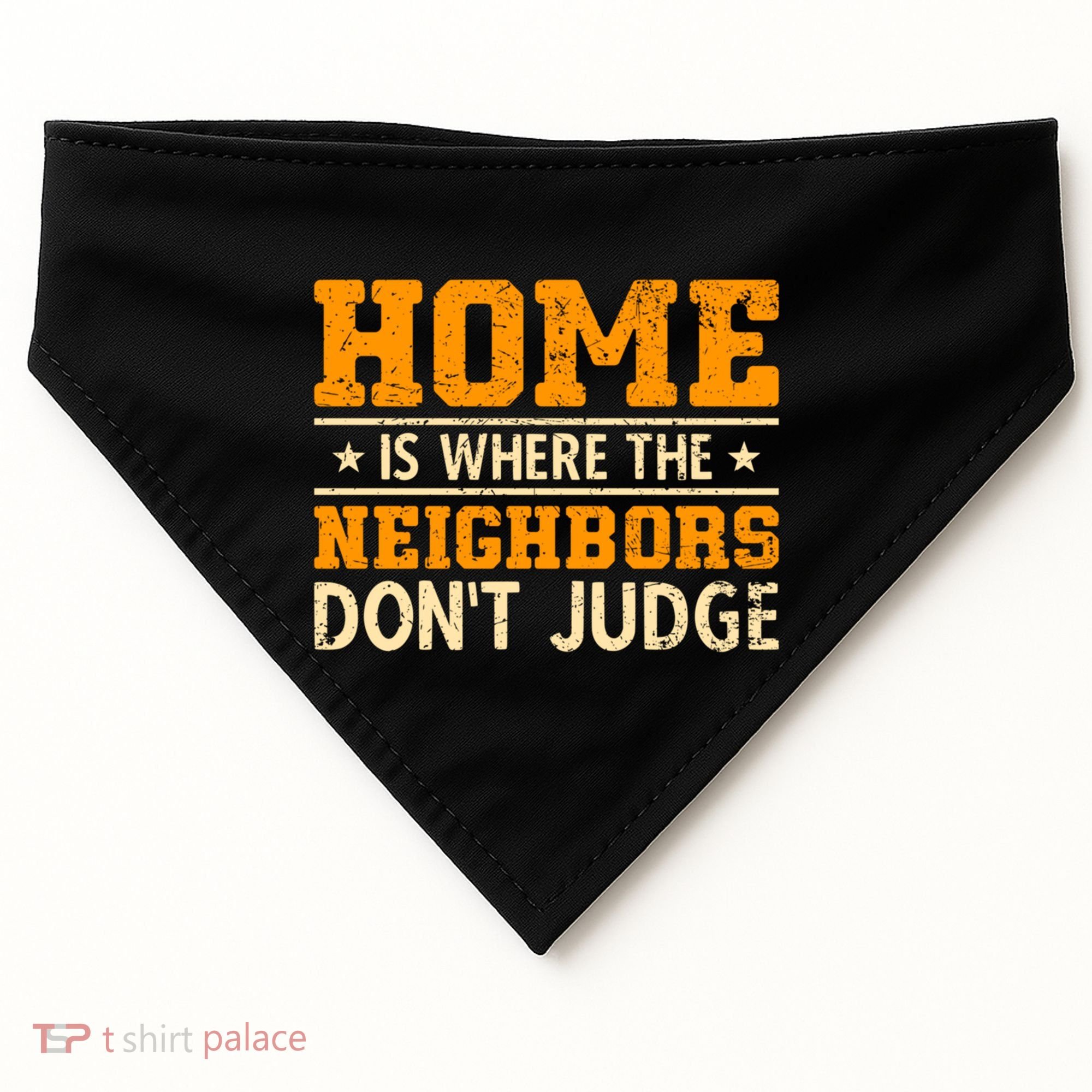 Favorite Neighbor Best Neighbor Funny Gift USA-Made Doggie Bandana