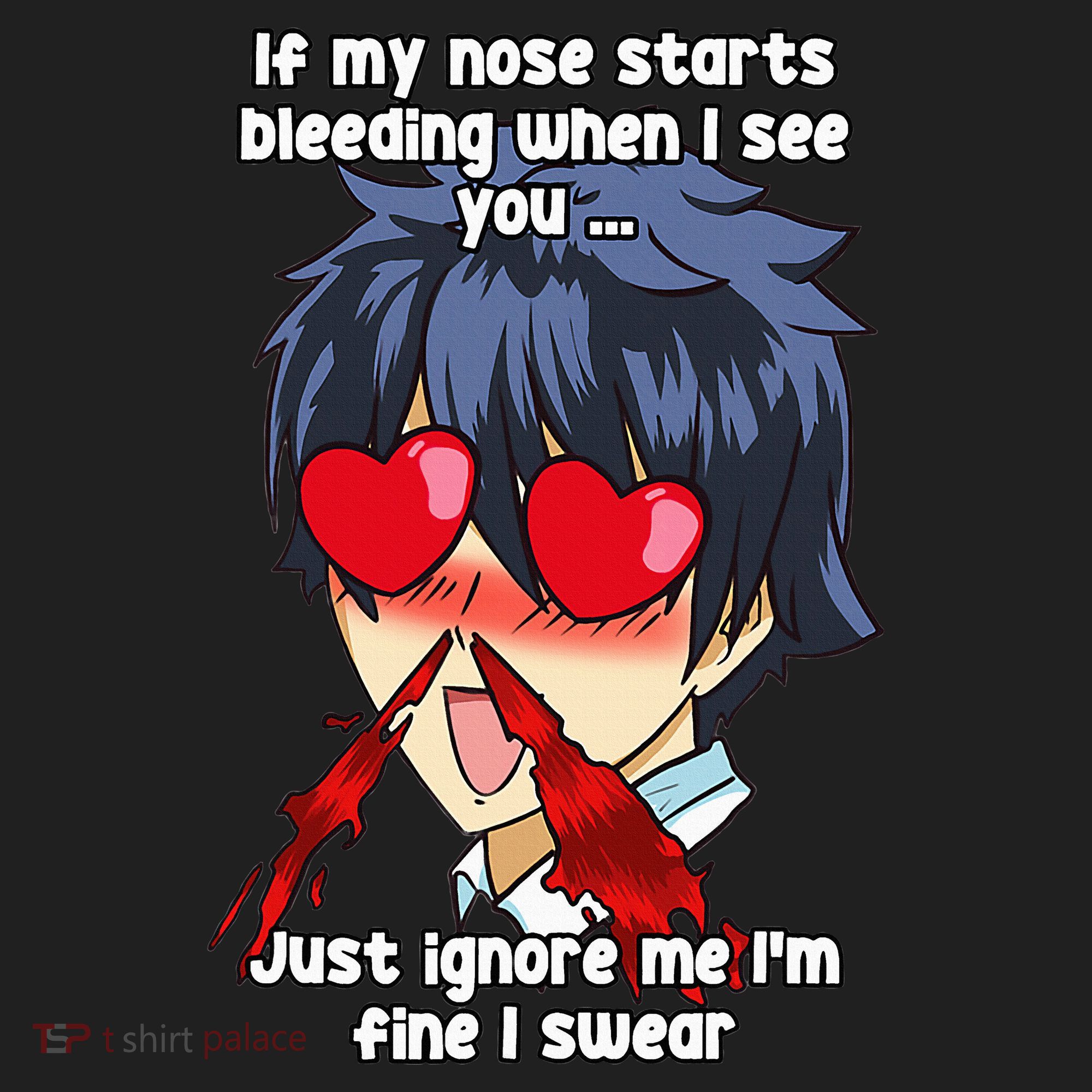 Funny Nose Bleed Anime Perv Simp Otaku Manga Anime Humor Hat