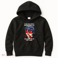 Funny Nose Bleed Anime Perv Simp Otaku Manga Anime Humor Kids Hoodie thumb 0