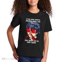 Funny Nose Bleed Anime Perv Simp Otaku Manga Anime Humor Kids T-Shirt thumb 2